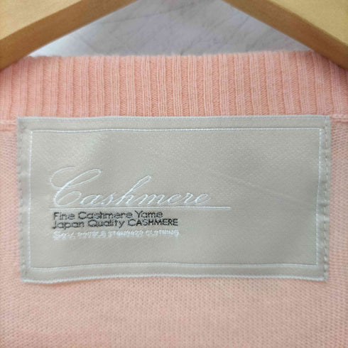 ダブルスタンダードクロージングヒム D/him CASHMERE100 カシミヤ クルーネックニット  メンズ JPN:48